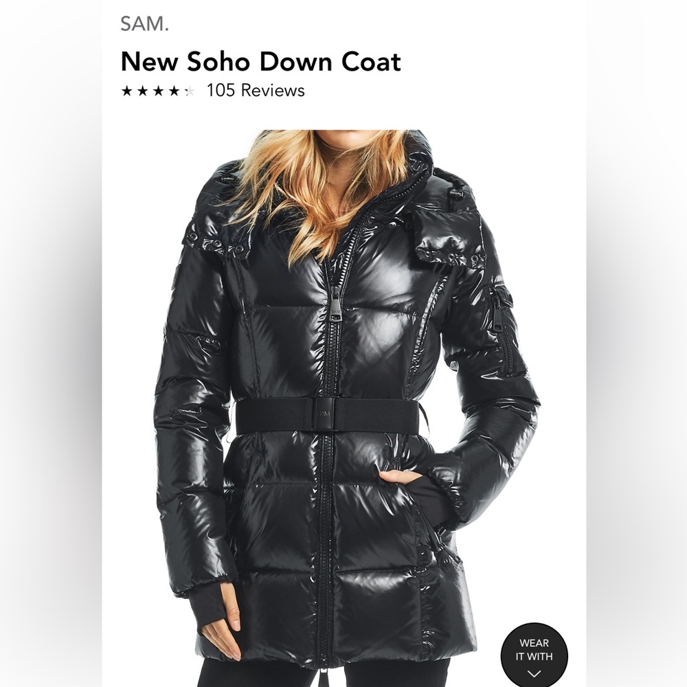 Size Small SAM New SOHO Coat….